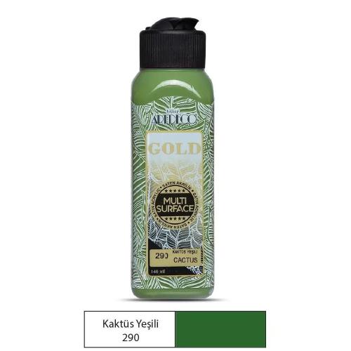 Artdeco Gold Akrilik Boya 140ml Kaktüs Yeşili 290