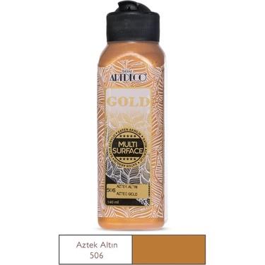 Artdeco Gold Metalik Akrilik Boya 140ml Aztek Altın
