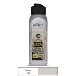 Artdeco Gold Metalik Akrilik Boya 140ml Gümüş