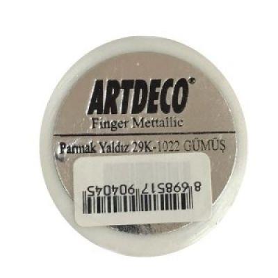 Artdeco Parmak Yaldız Gümüş