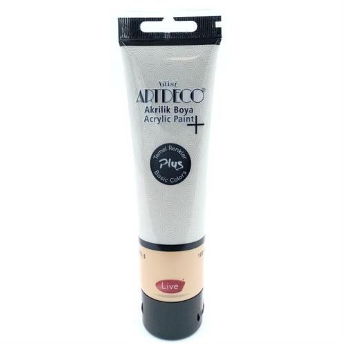 Artdeco Plus Akrilik Boya 100ml Tüp Sıcak Gri 494