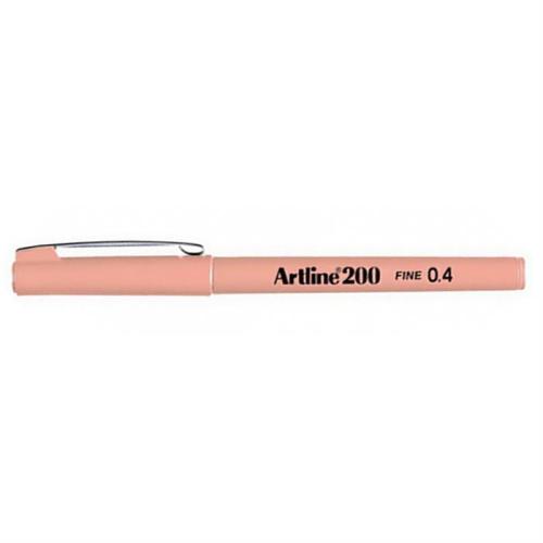 Artline 200 Fine Writing Pen Apricot