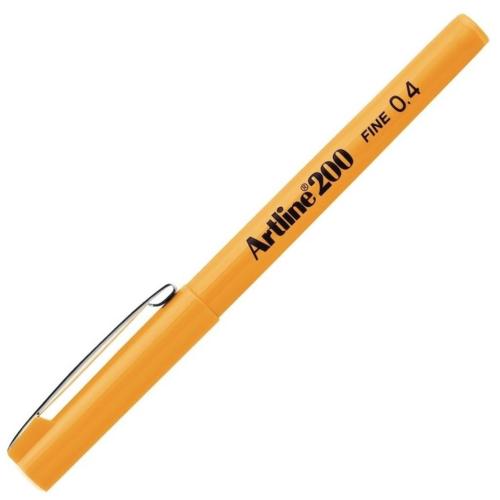 Artline 200 Fine Writing Pen Yellow