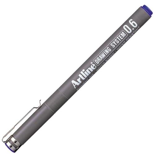 Artline Drawing System Çizim Kalemi 0.6 Mavi