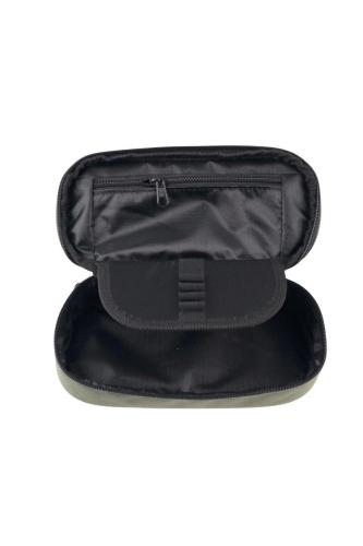 Bback Haki Yeşil Kumaş Oval Kalemlik 319