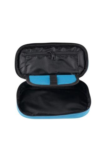 Bback Lacivert Kumaş Oval Kalemlik