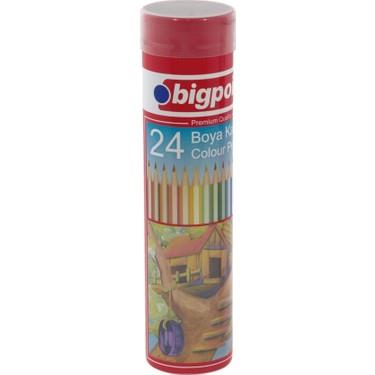 Bigpoint Kuru Boya Kalemi 24 Renk Metal Tüp 3.3mm