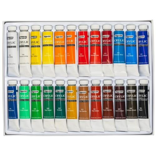 BP AKRİLİK BOYA SETİ 12ml TÜP x 24 RENK