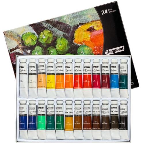 BP YAĞLI BOYA SETİ 12ML TUP x 24 RENK