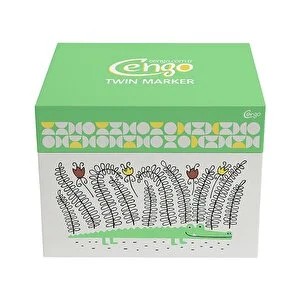 Cengo 120 Li Çift Uçlu Twin Marker 136