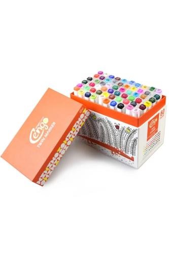 Cengo 60Lı Çift Uçlu Twin Marker