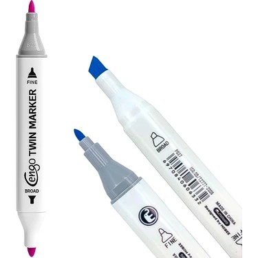 Cengo 60Lı Çift Uçlu Twin Marker