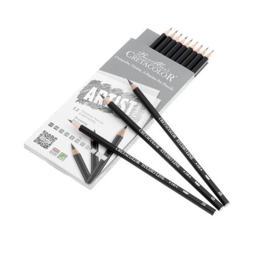 Cretacolor Artist Studio Graphite Dereceli Kalem Seti - Karton Kutu, 12 Pcs.(Dereceli Kalem Seti)
