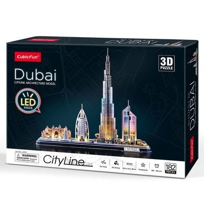 CUBİC FUN CİTY LİNE - DUBAİ ( LED IŞIKLI )