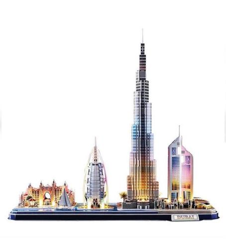 CUBİC FUN CİTY LİNE - DUBAİ ( LED IŞIKLI )