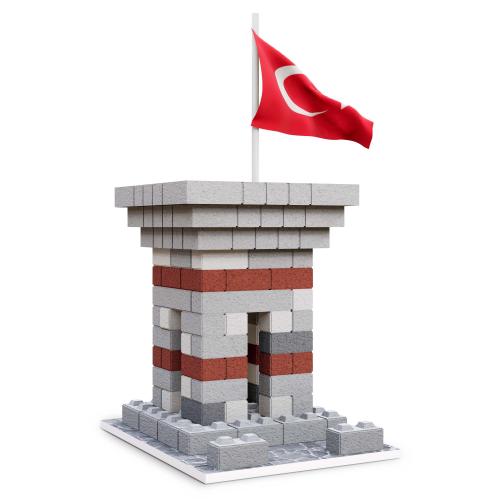 Eshel Mini Tuğla Maketi NÖBETÇİ KULESİ