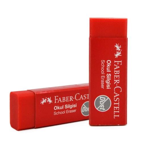 Faber Castell Dust Free Kırmızı Silgi Büyük