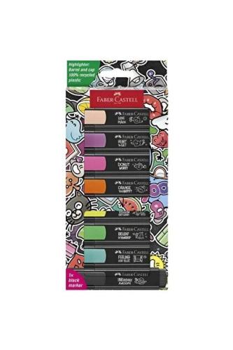 Faber-Castell Fosforlu Kalem Graffiti Textliner 46, 8Li