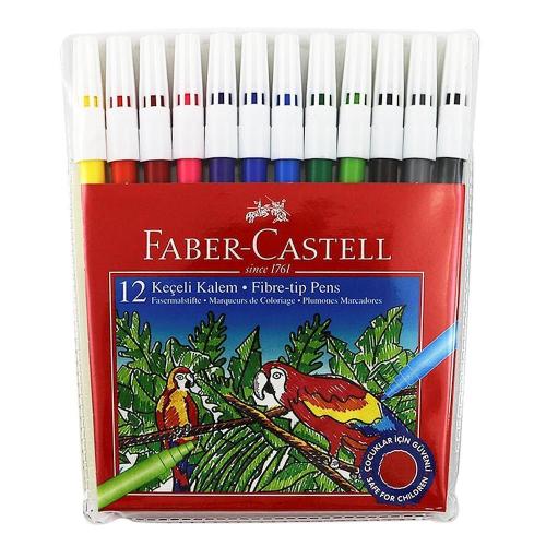 Faber-Castell Keçeli K. 12 R. Yıkanabilir