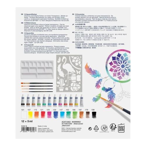 Faber-Castell Suluboya Resim Seti 18 parça