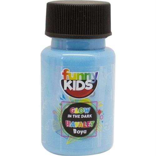 FUNNY KIDS HAYALET BOYA 50 ML MAVİ
