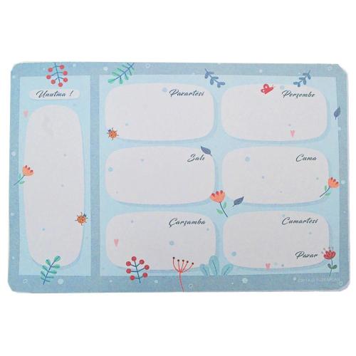 Gıpta Floraplan Haftalık Planlayıcı 17*24 54YP