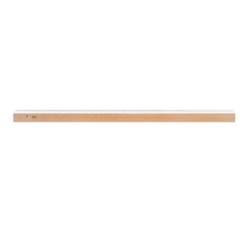 HATAS TAHTA CETVEL - BEYAZ LAKLI 100 cm.