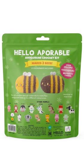 HELLO ADORABLE AMİGURUMİ KİT- BILLIE THE BEE