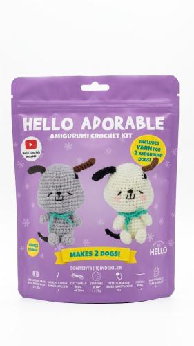 HELLO ADORABLE AMİGURUMİ KİT- DUKE THE DOG