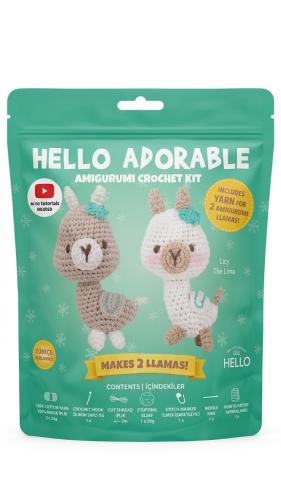 HELLO ADORABLE AMİGURUMİ KİT- LUCY THE LLAMA