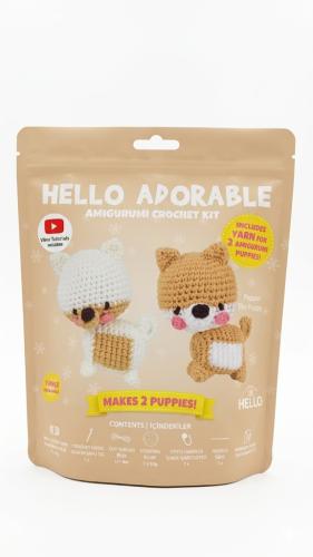 HELLO ADORABLE AMİGURUMİ KİT- PEPPER THE PUPPY