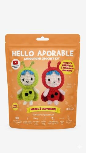 HELLO ADORABLE AMİGURUMİ KİT- ROSIE LADYBIRD