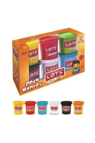 LETS 6 Renk Oyun Hamuru 900 Gr L8350