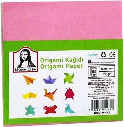 Monalisa Origami Kağıdı 9x9 50 yaprak
