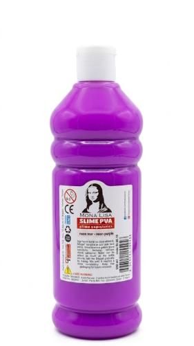 Monalisa Sıvı Slime 500 ml Fosforlu Mor