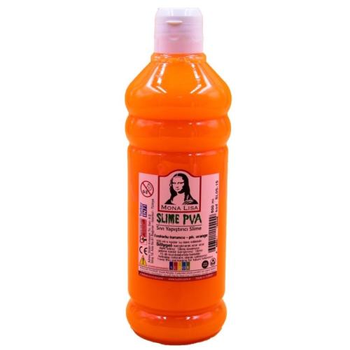 Monalisa Sıvı Slime 500 ml Fosforlu Turuncu