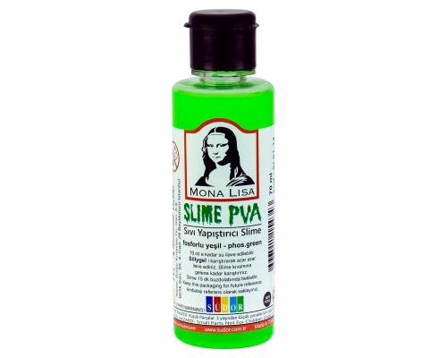 Monalisa Sıvı Slime 70 ml Fosforlu Yeşil