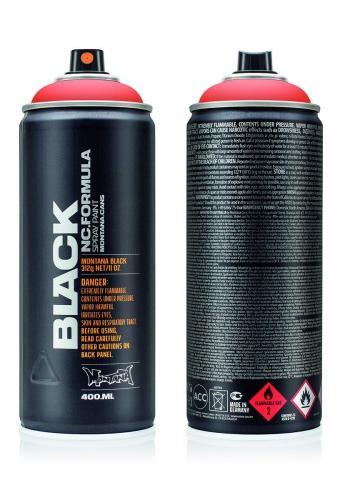 Montana Black Sprey Boya 400ml Infra Red BLK IN 3000