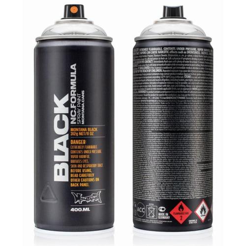 Montana Black Sprey Boya 400ml Silverchrome BLK SILVER