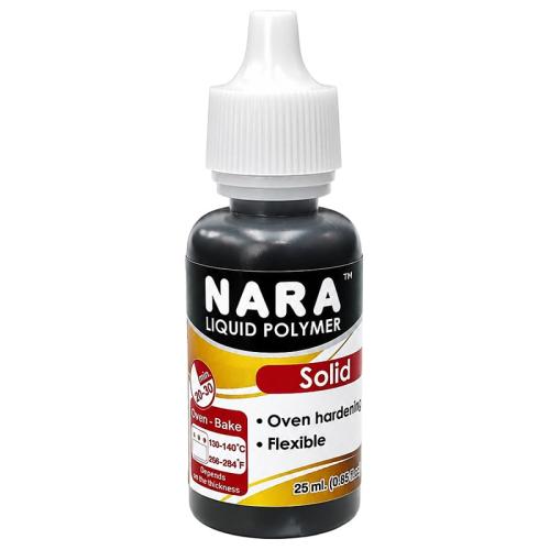 NARA Liquid Polimer Kil 25ml Siyah ( Polimer Likit Kil )