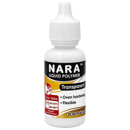 NARA Liquid Polimer Kil 25ml Transparan ( Polimer Likit Kil )