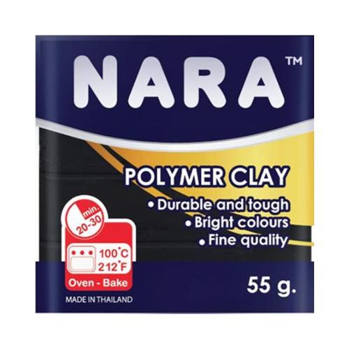 NARA POLYMER CLAY 55gr.BLACK