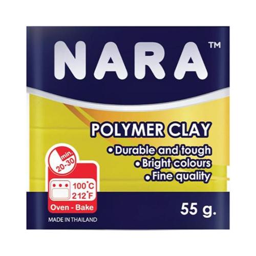 NARA POLYMER CLAY 55gr.PRIMARY YELLOW