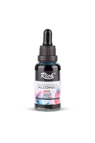 Rich ALCOHOL INK Alkol Bazlı Mürekkep 30 ML AÇIK MAVİ