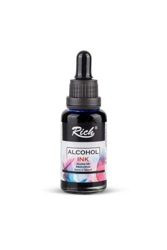 Rich ALCOHOL INK Alkol Bazlı Mürekkep 30 ML MAVİ
