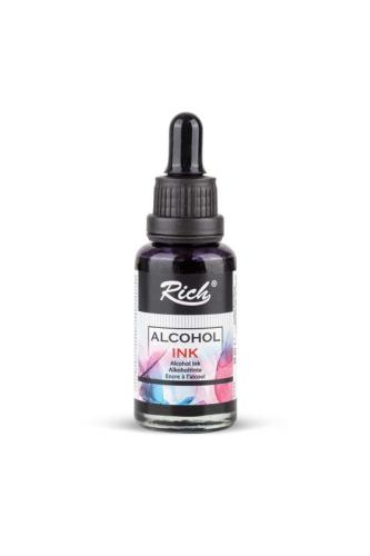 Rich ALCOHOL INK Alkol Bazlı Mürekkep 30 ML MOR