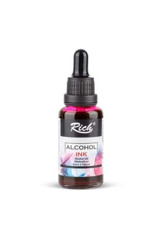 Rich ALCOHOL INK Alkol BAzlı Mürekkep 30 ML PEMBE