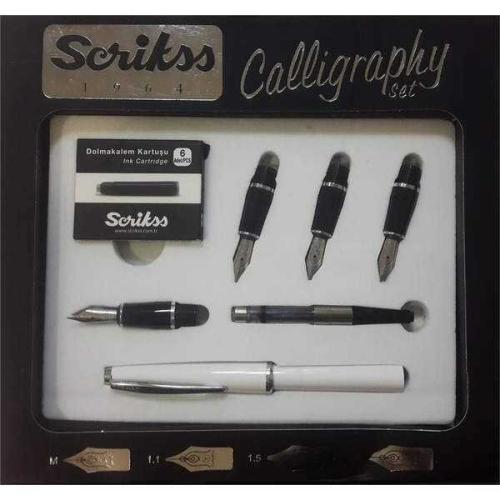 Scrikss Kaligrafi Seti Beyaz