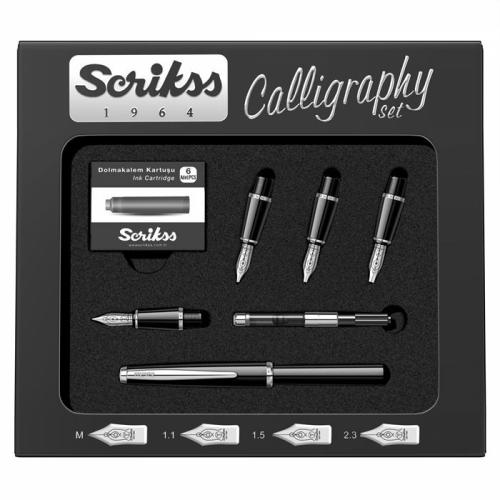 Scrikss Kaligrafi Seti Siyah