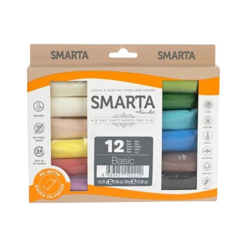 Smarta 12Lİ Hava İle Kuruyan Modelleme Seti (25G*12*16)